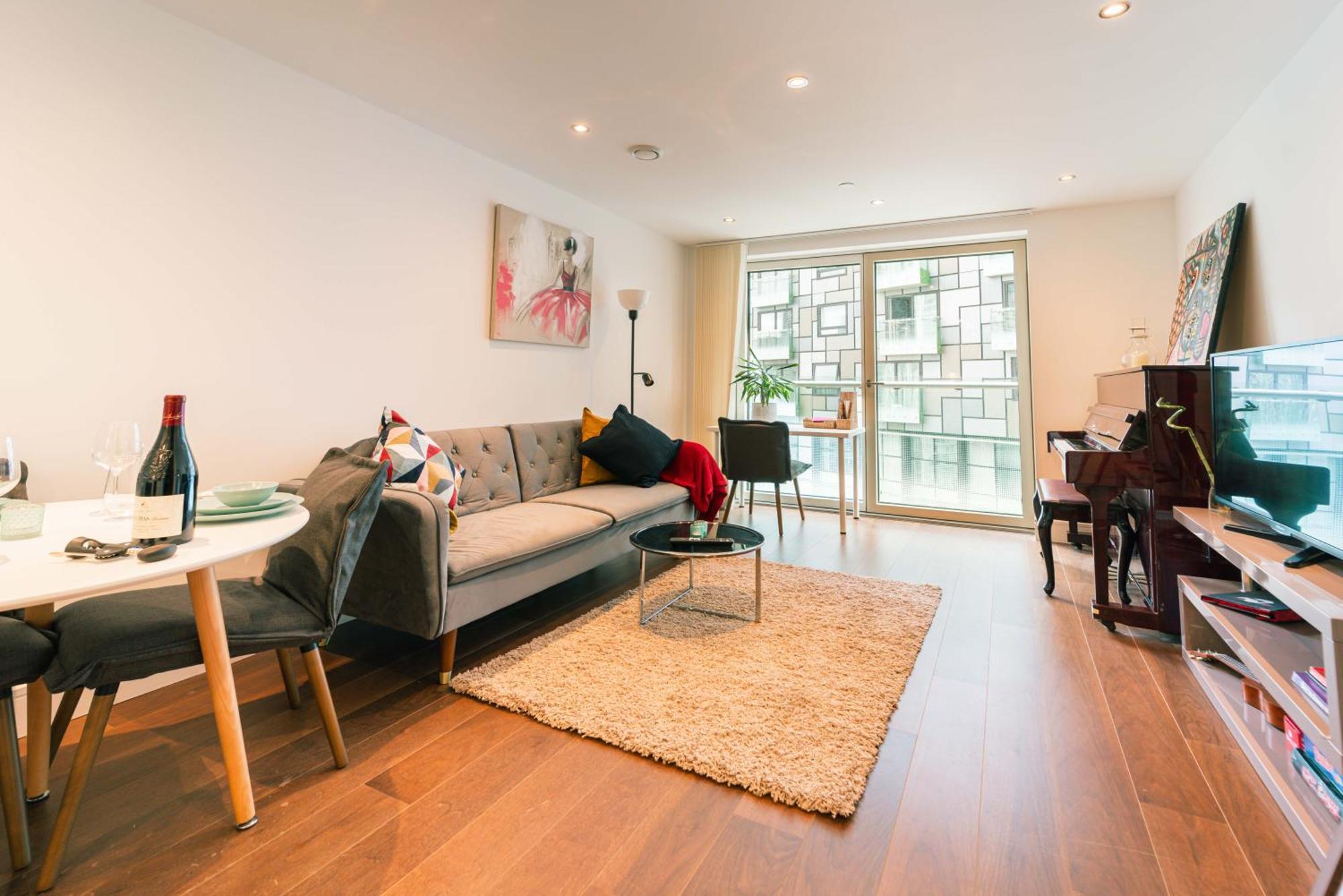 Stylish And Comfortable Canary Wharf Apartment Perfect For Long Stays Londýn Exteriér fotografie